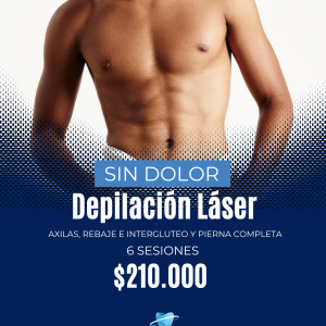 Pack Depilación Láser hombre